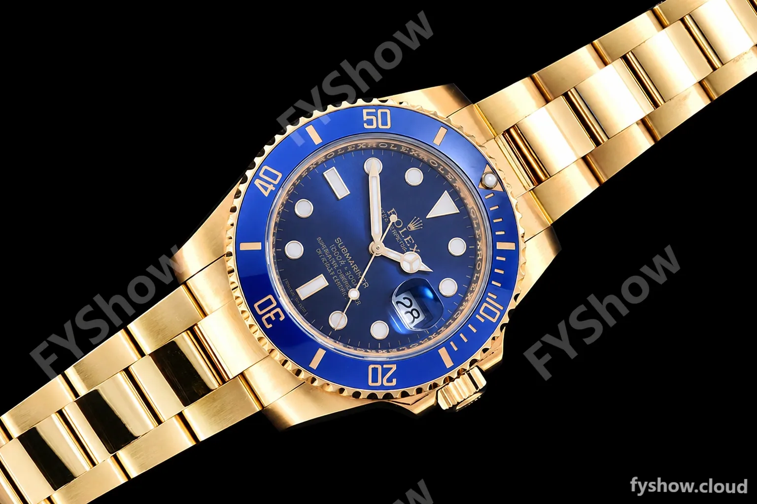 Rolex - Submariner 116618LB Wrp 904 YG/YG Blue KF VR3135 - Image 4
