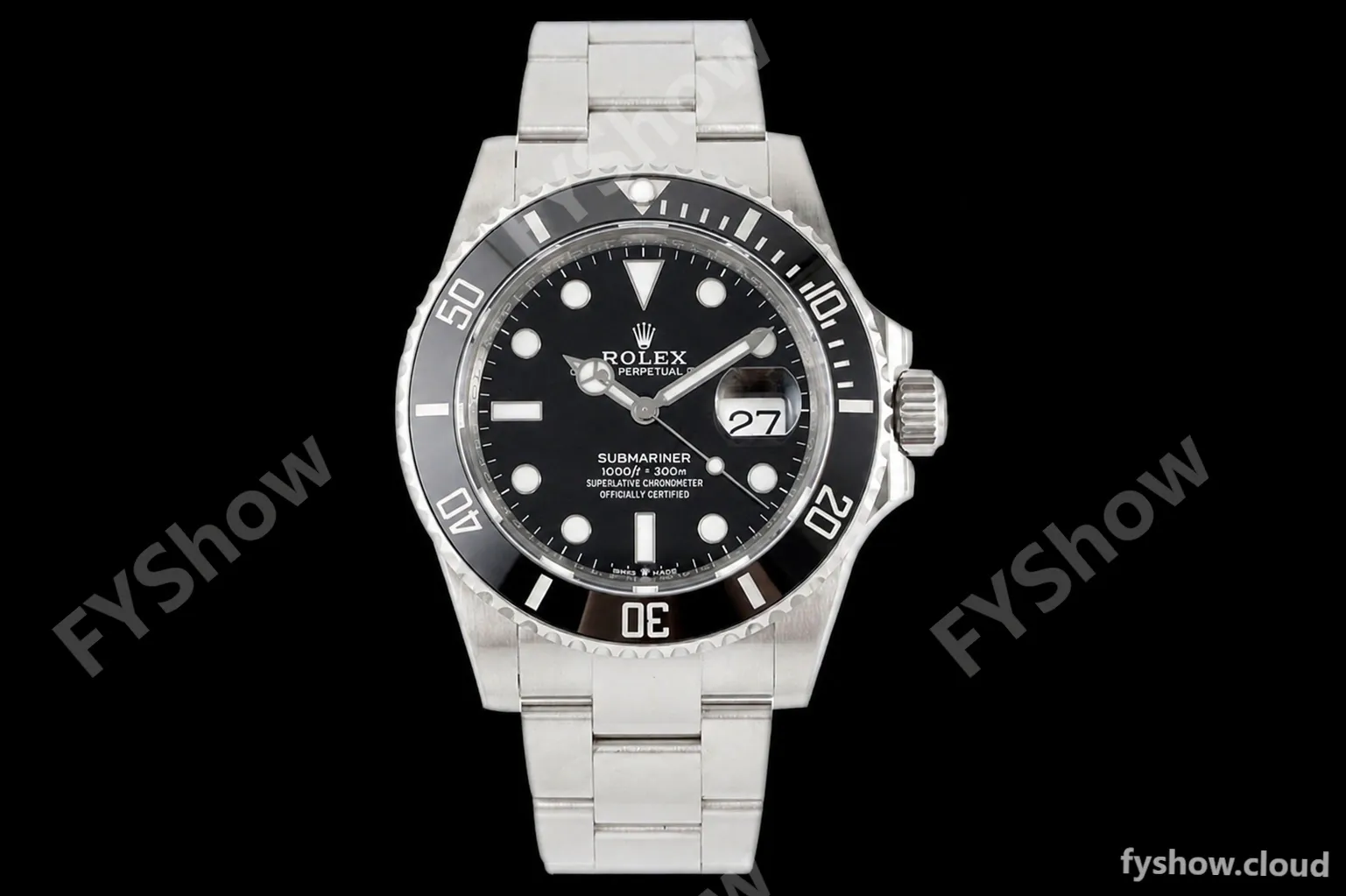 Rolex - Submariner 41mm 126610LN 904L SS/SS Black ZF V3 VR3235