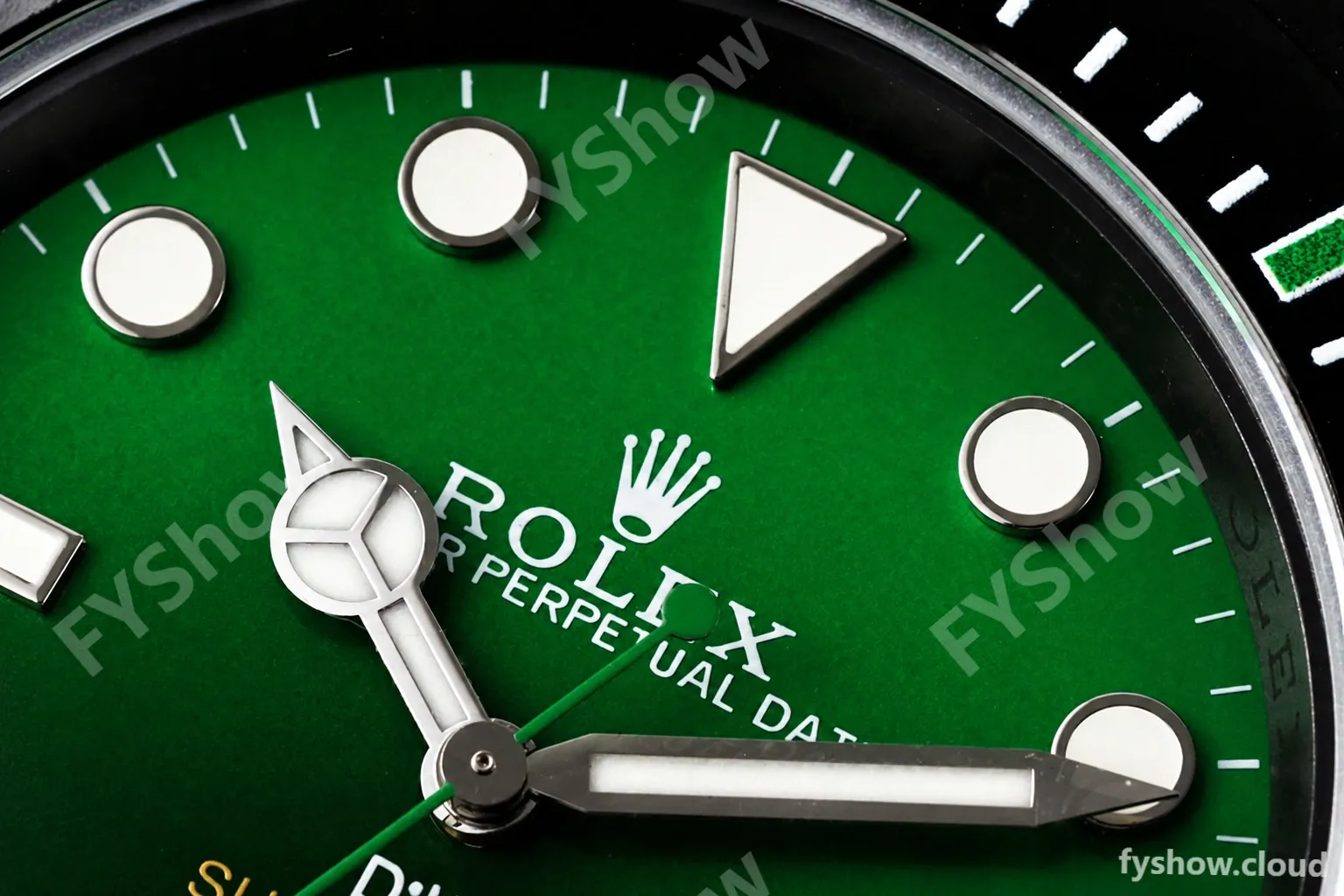 Rolex - Submariner Parakeet 40mm 904L DLC/DLC Green/Black DIWF A3135 - Image 8