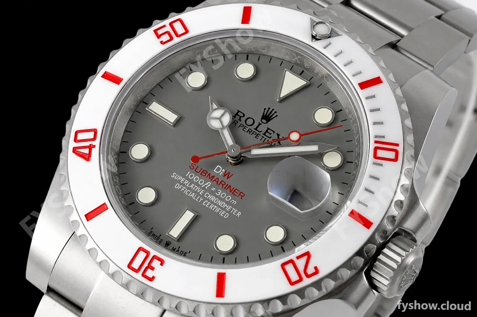 Rolex - Submariner Glacial 40mm 904L TI/TI Grey DIWF A3135 - Image 4