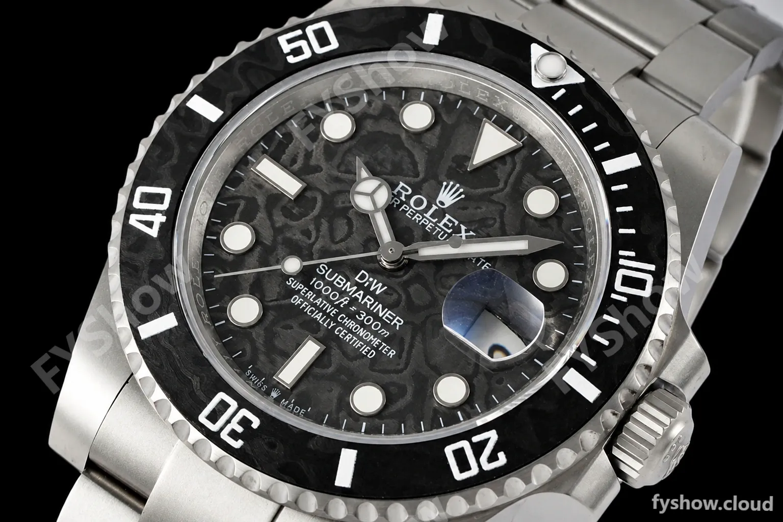 Rolex - EOC Submariner 40mm 904L TI/TI Carbon Black DIWF A3135 - Image 3