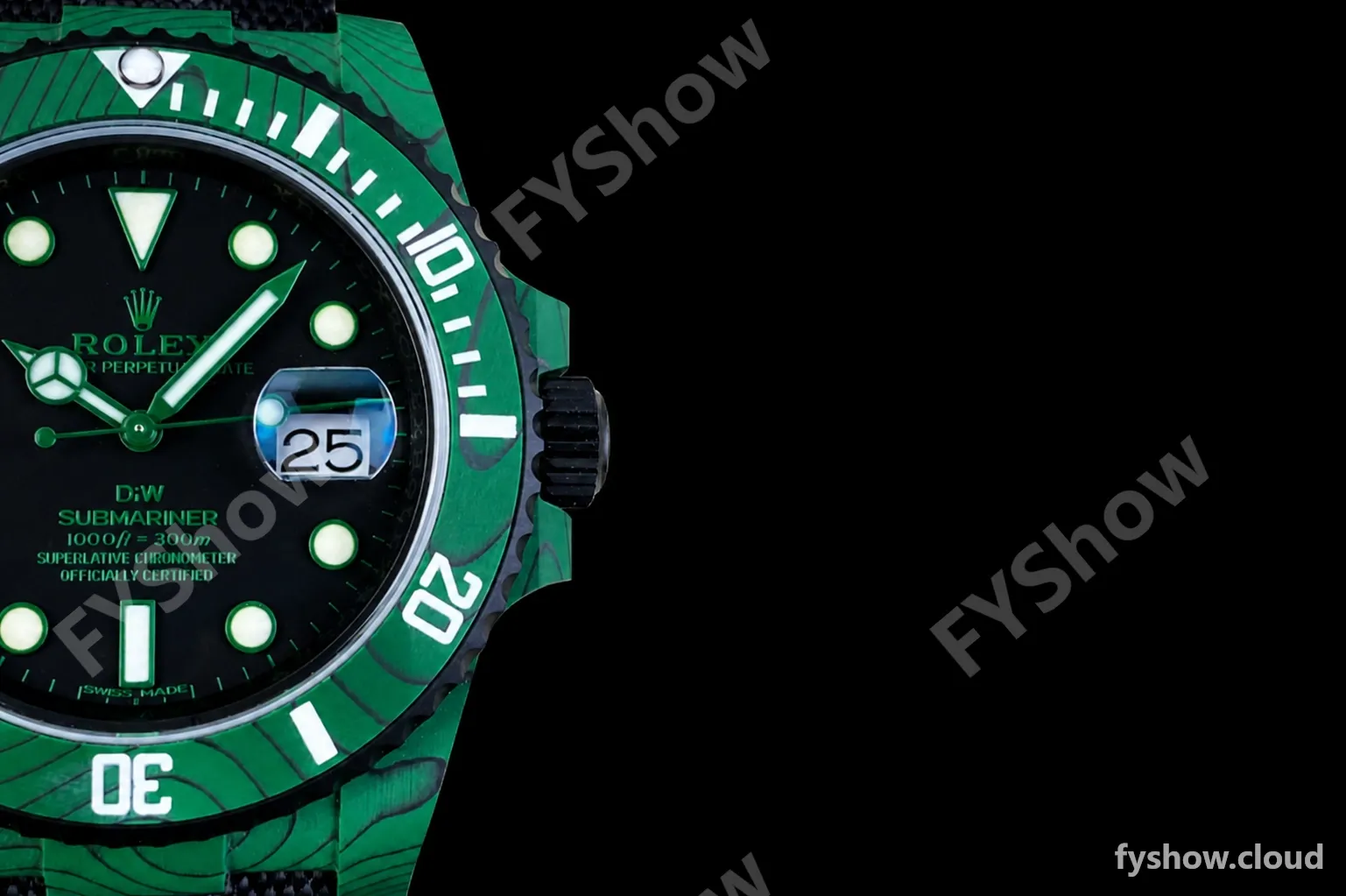 Rolex - Submariner DiW Green Goblin 40mm FC/NY Green VSF VS3135 - Image 8