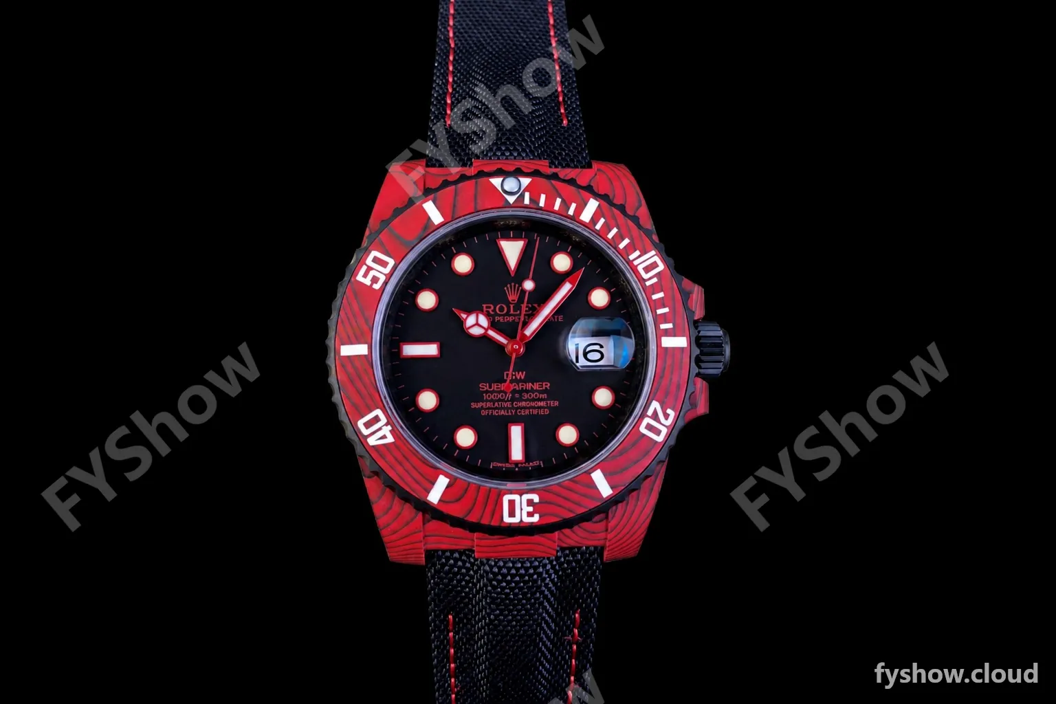 Rolex - Submariner DiW Red Carbon 40mm FC/NY Red VSF VS3135