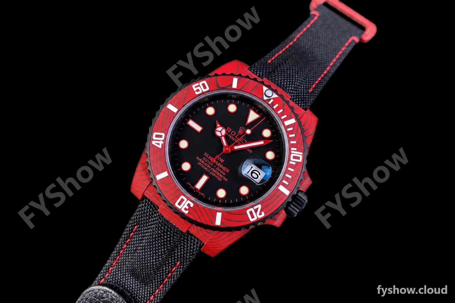 Rolex - Submariner DiW Red Carbon 40mm FC/NY Red VSF VS3135 - Image 3