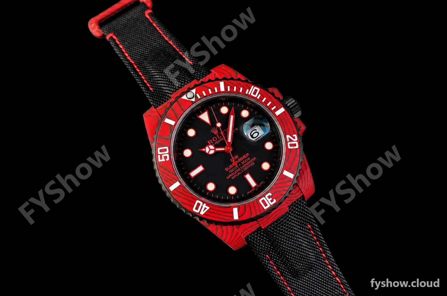 Rolex - Submariner DiW Red Carbon 40mm FC/NY Red VSF VS3135 - Image 5