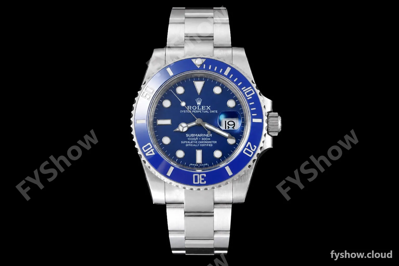 Rolex - Submariner 40mm 116619LB 904L SS/SS Blue VSF VS3135