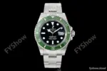 Rolex - Submariner 126610LV Kermit MK II 904L 41mm SS/SS Black Clean Plus DD3235
