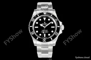 Rolex - Submariner 124060 No Date 904L 41mm SS/SS Black VSF VS3230