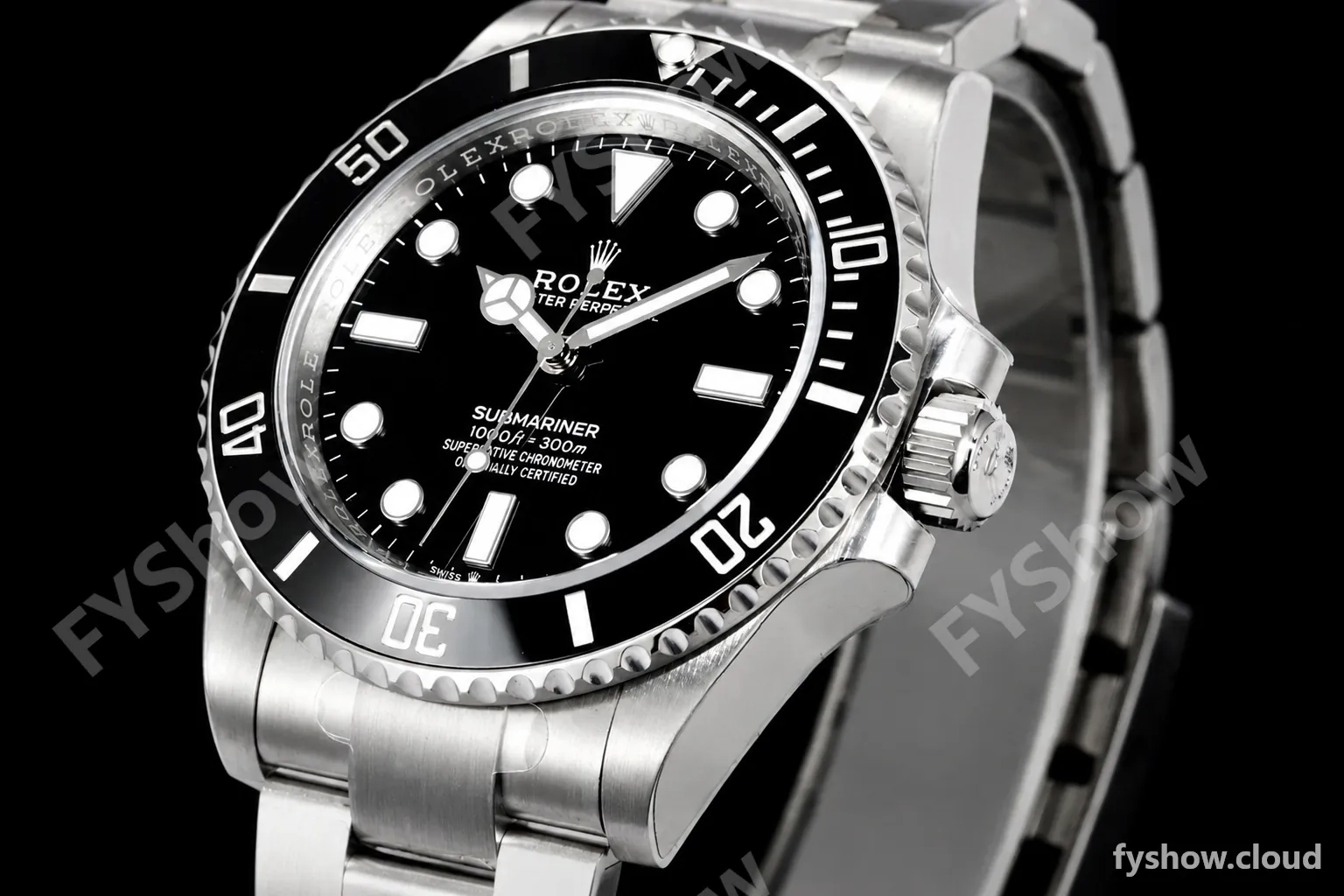 Rolex - Submariner 124060 No Date 904L 41mm SS/SS Black VSF VS3230 - Image 4