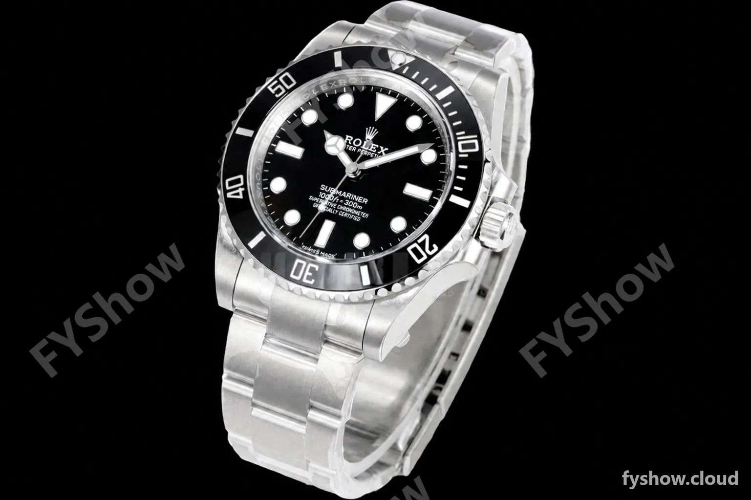 Rolex - Submariner 124060 No Date 904L 41mm SS/SS Black VSF VS3230 - Image 6