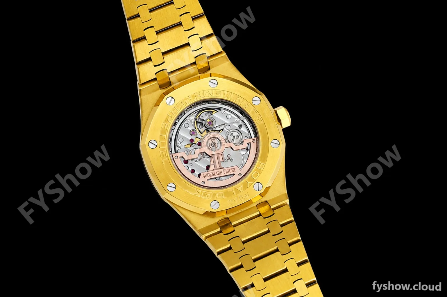 Audemars Piguet - Royal Oak Perpetual Calendar 26574BA YG/YG Blue BBRF A5134 - Image 7