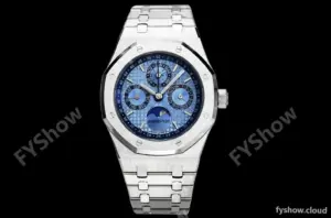 Audemars Piguet - Royal Oak Perpetual Calendar 26574PT SS/SS Blue BBRF A5134