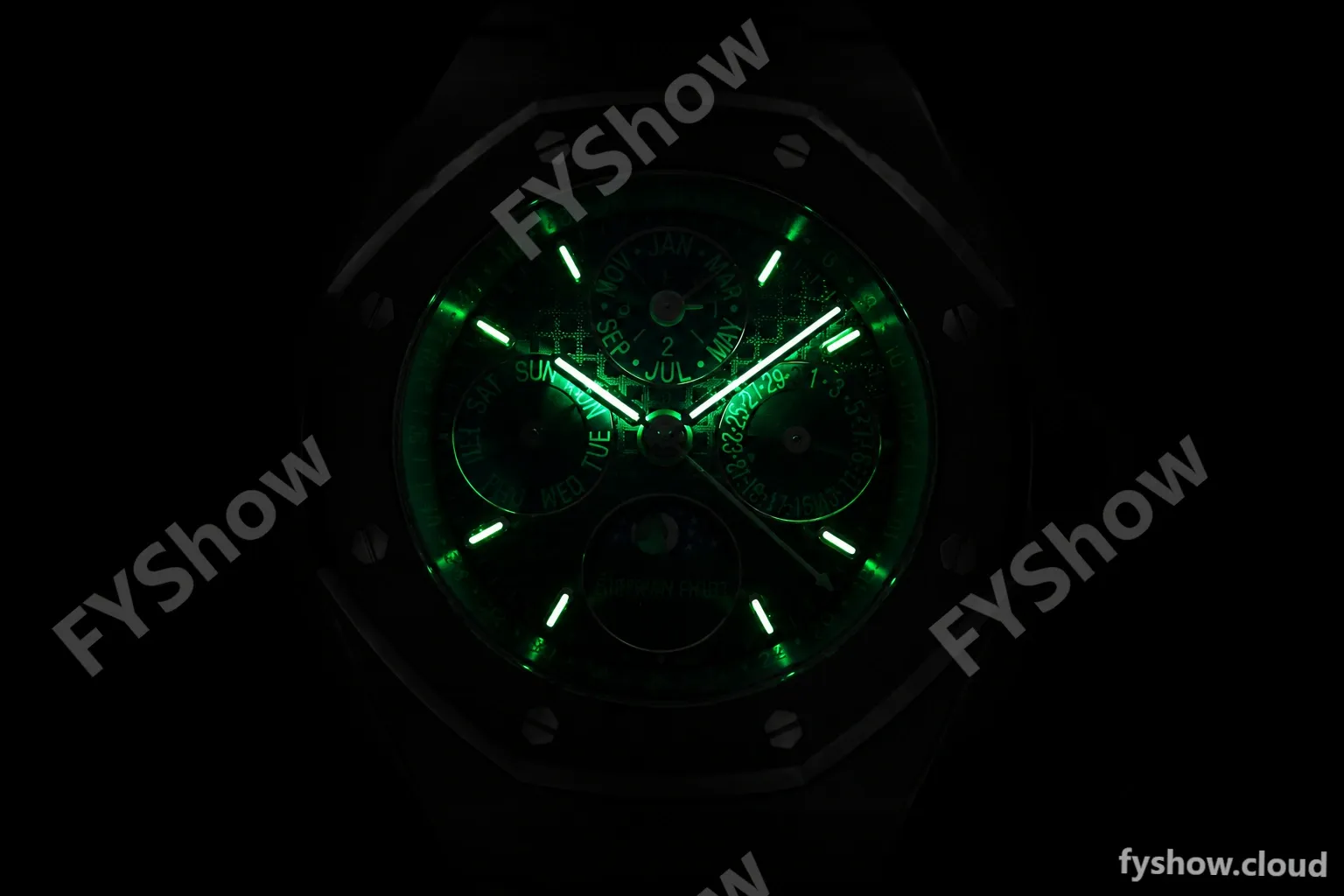 Audemars Piguet - Royal Oak Perpetual Calendar 26613ST SS/SS Turquoise BBRF A5134 - Image 9