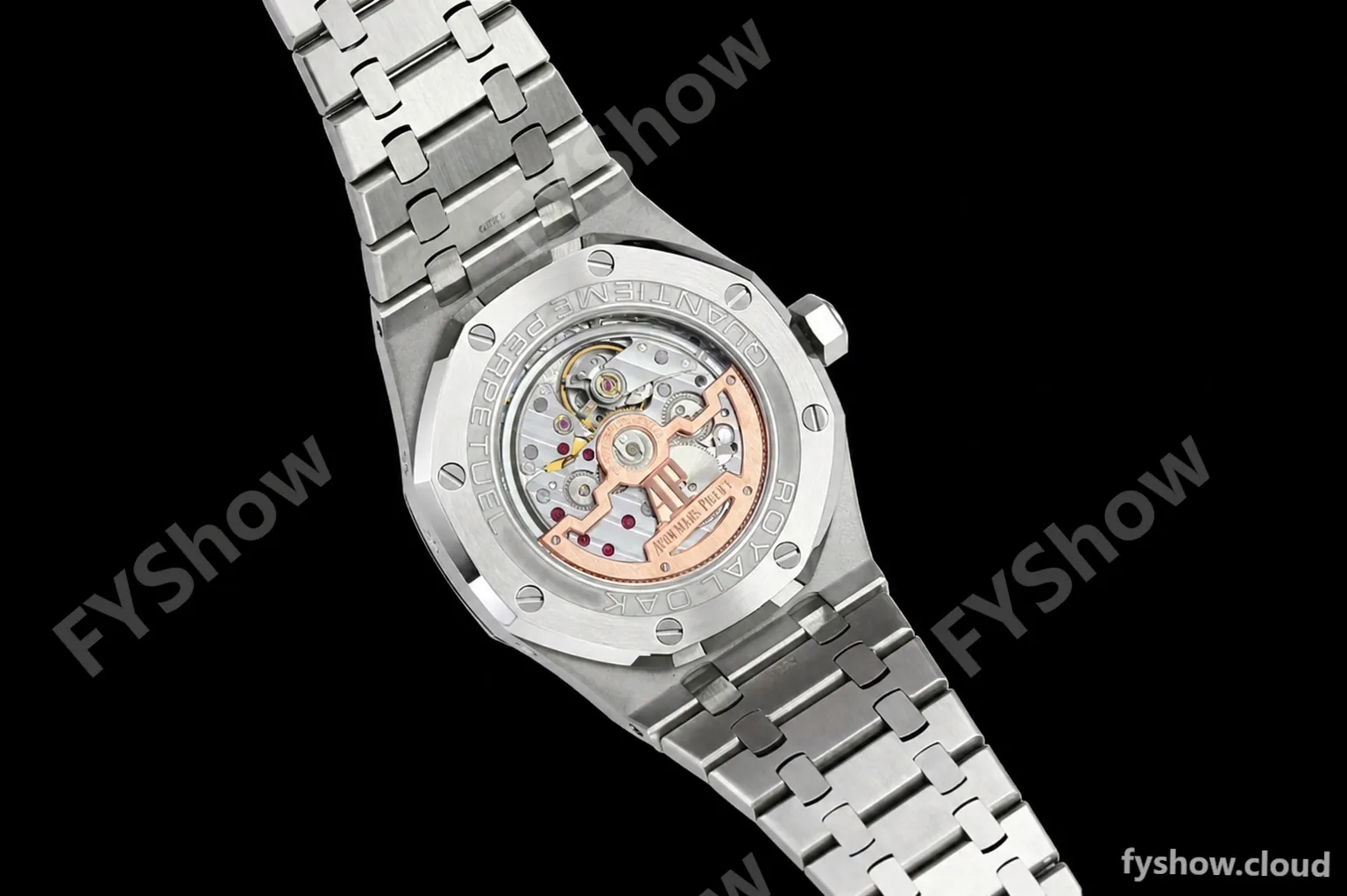 Audemars Piguet - Royal Oak Perpetual Calendar 26606ST SS/SS Green BBRF A5134 - Image 4