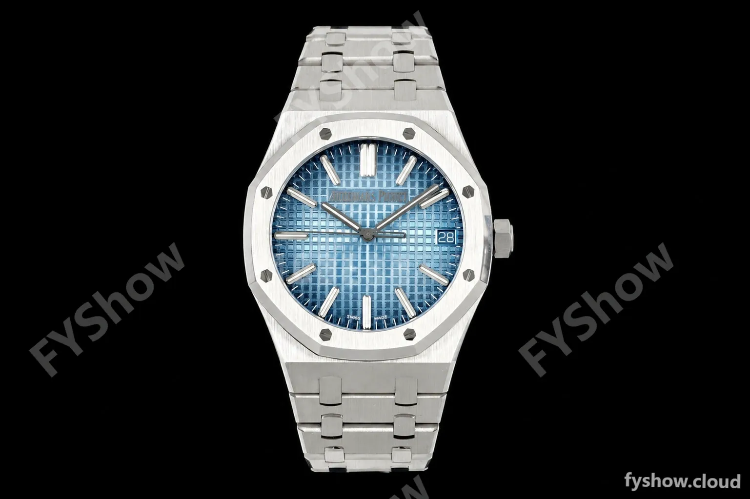 Audemars Piguet - Royal Oak 15410 Frosted SS/SS Blue ZF A3120