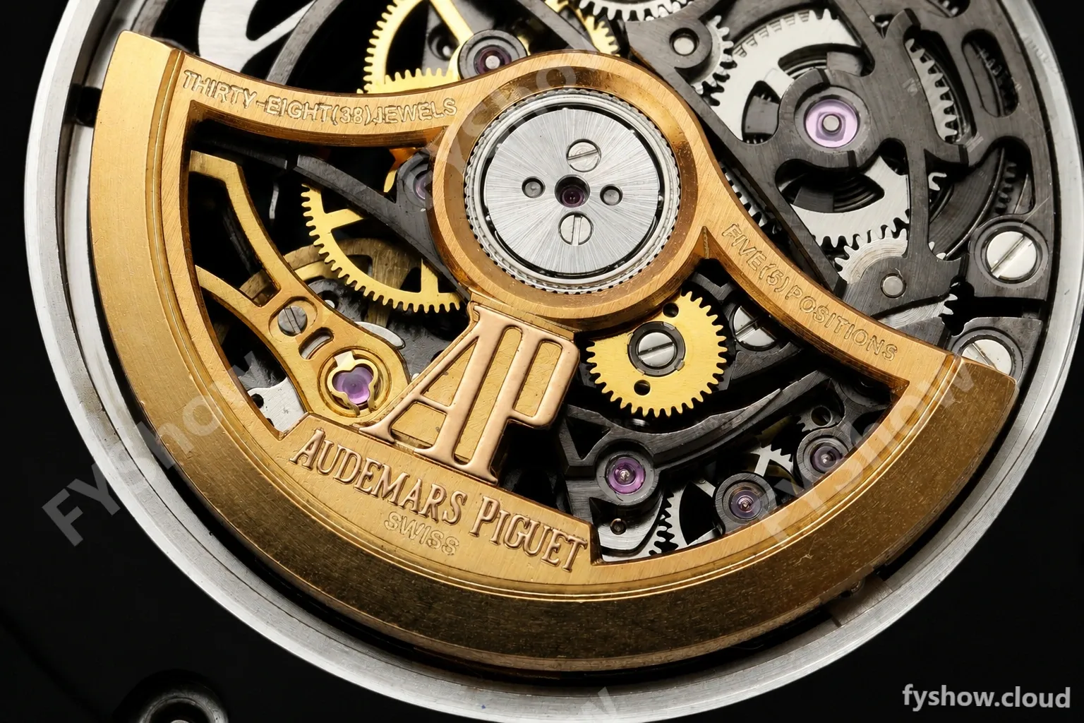 Audemars Piguet - Royal Oak 15416CE 41mm Openworked CER/CER Black DDF SA3132 - Image 7