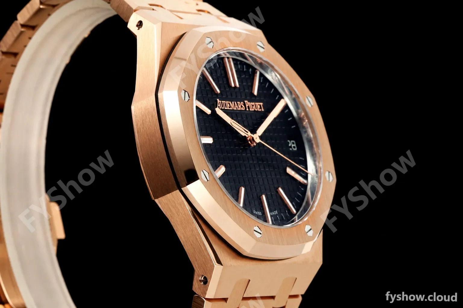 Audemars Piguet - Royal Oak 15510OR 41mm RG/RG Black Dial DDF DD4302 - Image 2