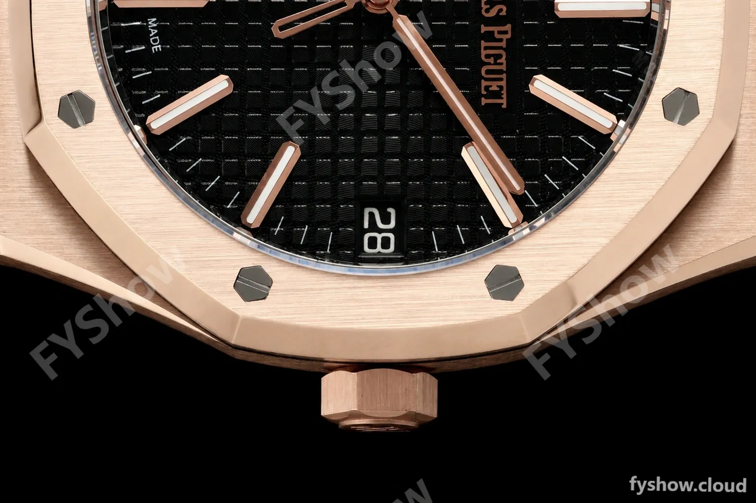 Audemars Piguet - Royal Oak 15510OR 41mm RG/RG Black Dial DDF DD4302 - Image 22