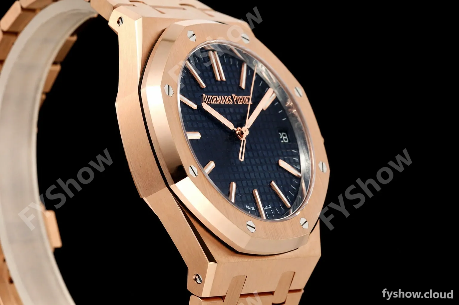 Audemars Piguet - Royal Oak 15510OR 41mm RG/RG Blue Dial DDF DD4302 - Image 2