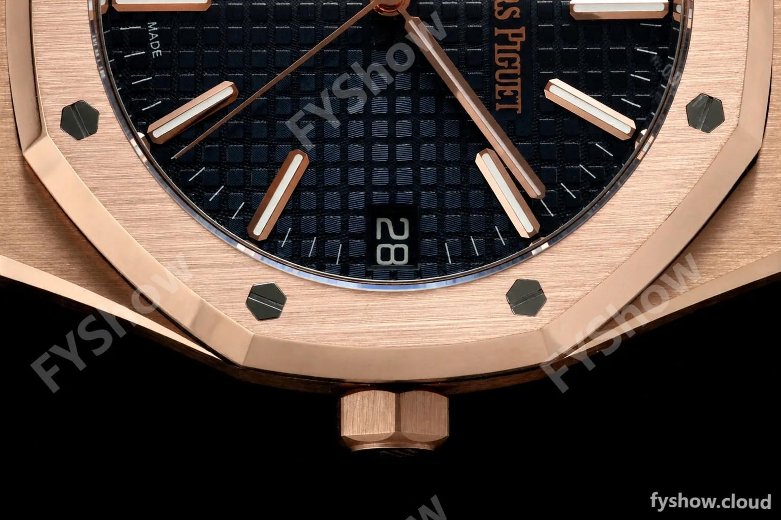 Audemars Piguet - Royal Oak 15510OR 41mm RG/RG Blue Dial DDF DD4302 - Image 22