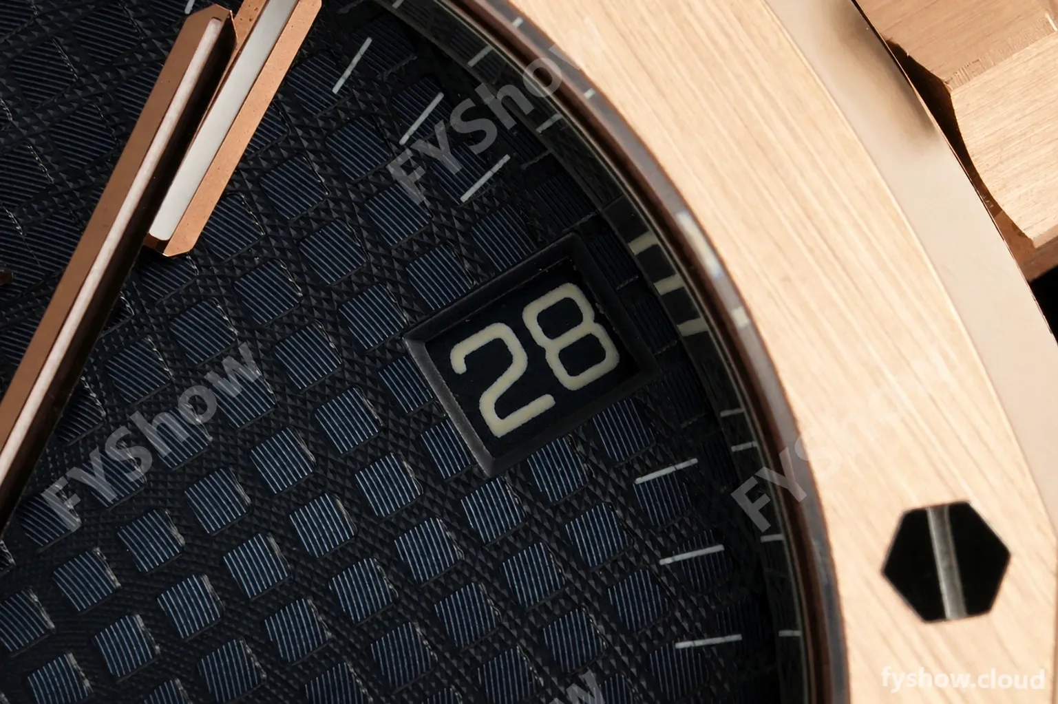 Audemars Piguet - Royal Oak 15510OR 41mm RG/RG Blue Dial DDF DD4302 - Image 24