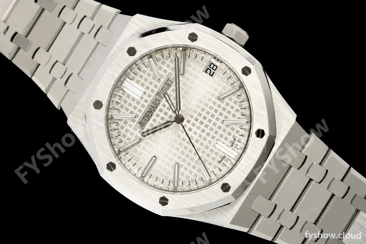 Audemars Piguet - Royal Oak 15510ST 41mm SS/SS Wht/Stk DDF DD4302 - Image 24