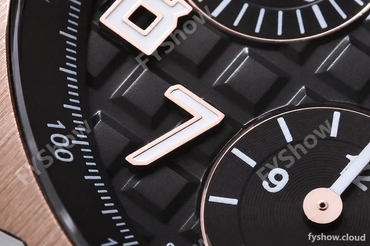 Audemars Piguet - AP ROO Chronograph RG/RG Brown/Num APF A3126 Mod - Image 10