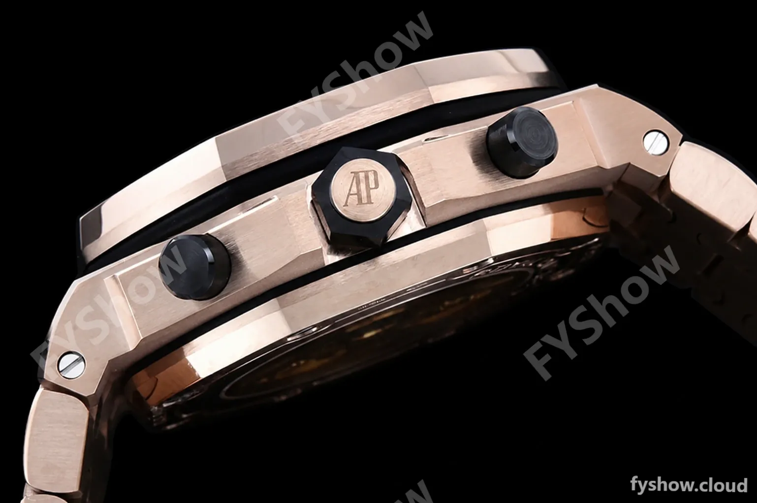 Audemars Piguet - AP ROO Chronograph RG/RG Brown/Num APF A3126 Mod - Image 15
