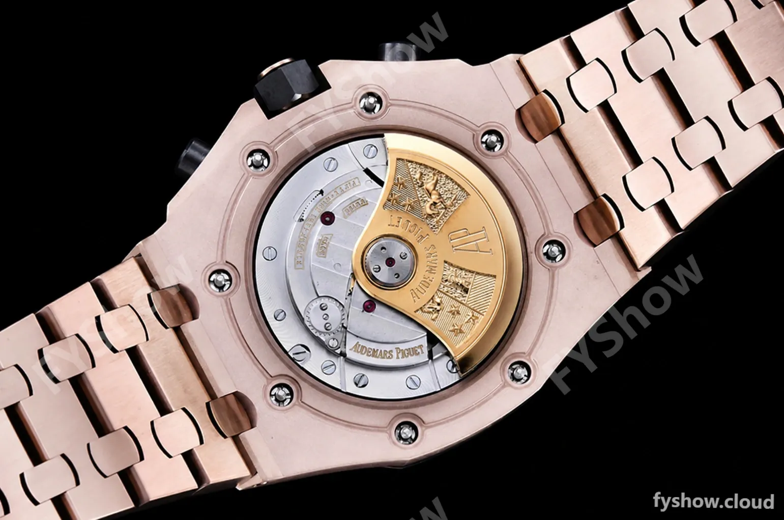 Audemars Piguet - AP ROO Chronograph RG/RG Brown/Num APF A3126 Mod - Image 20