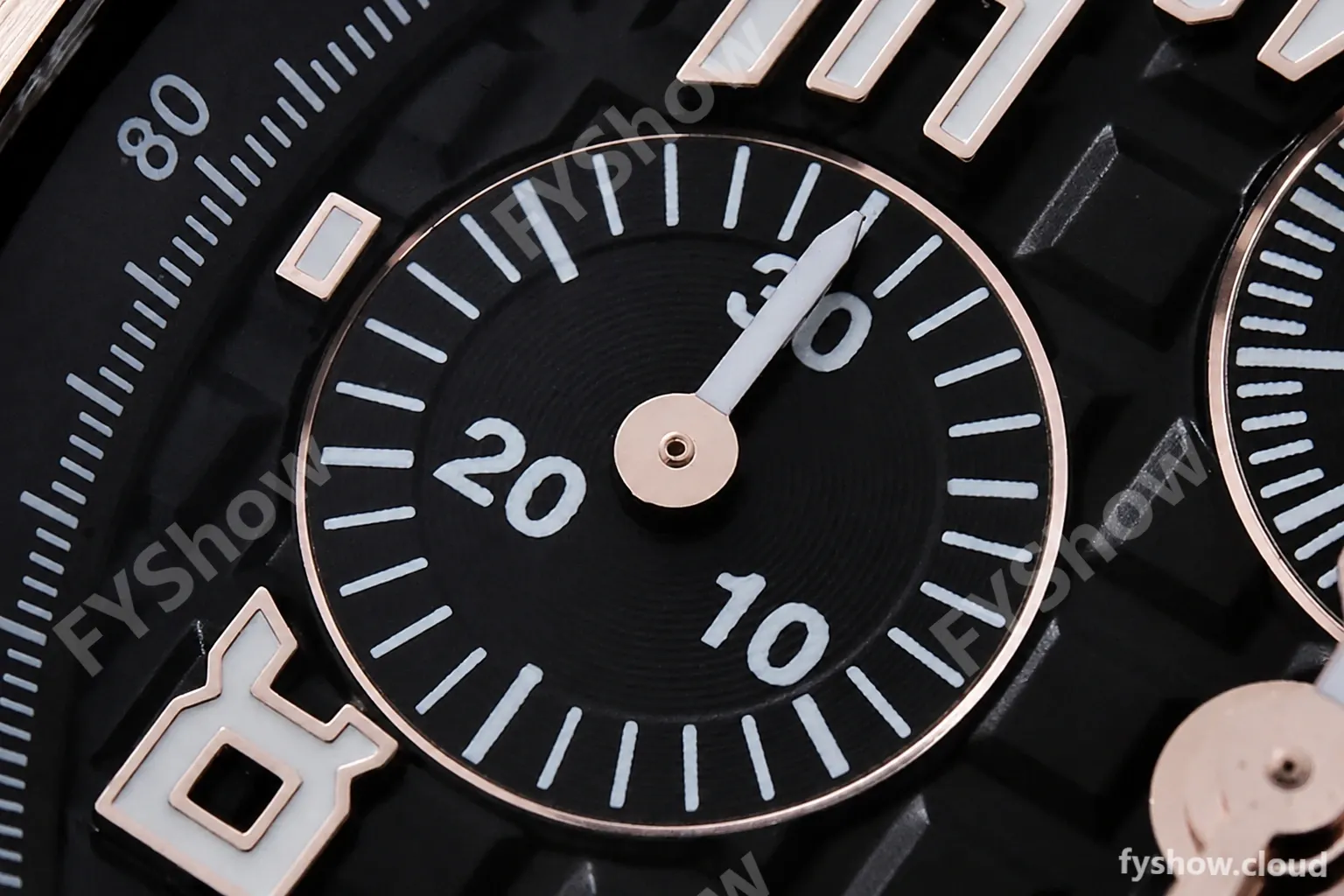 Audemars Piguet - AP ROO Chronograph RG/RG Brown/Num APF A3126 Mod - Image 9