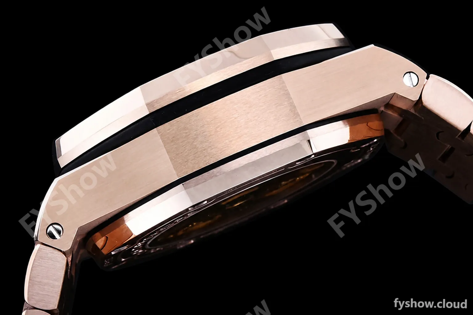 Audemars Piguet - AP ROO Chronograph RG/RG Black/Num APF A3126 Mod - Image 15