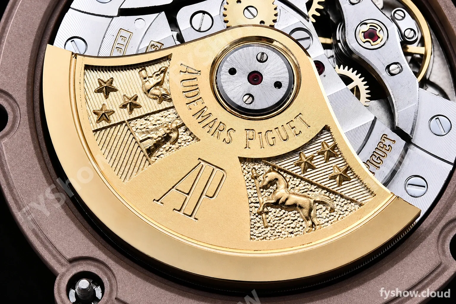 Audemars Piguet - AP ROO Chronograph RG/RG Black/Num APF A3126 Mod - Image 23