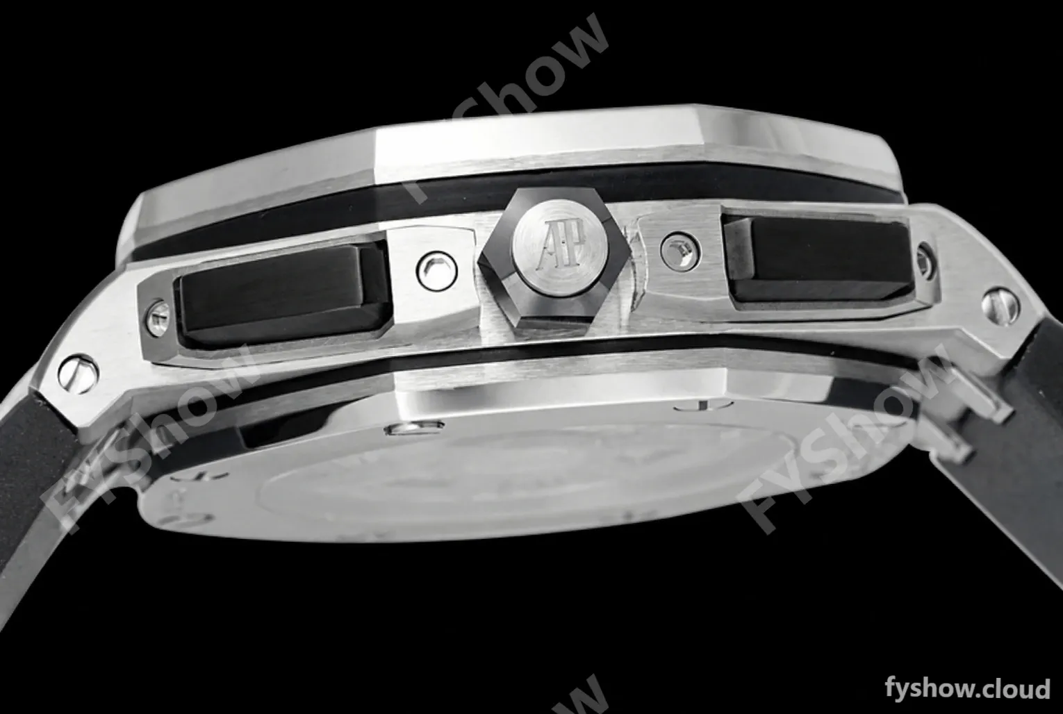 Audemars Piguet - AP ROO Chronograph 26420 SS/RU Grey/Black APF 7750 MOD - Image 3