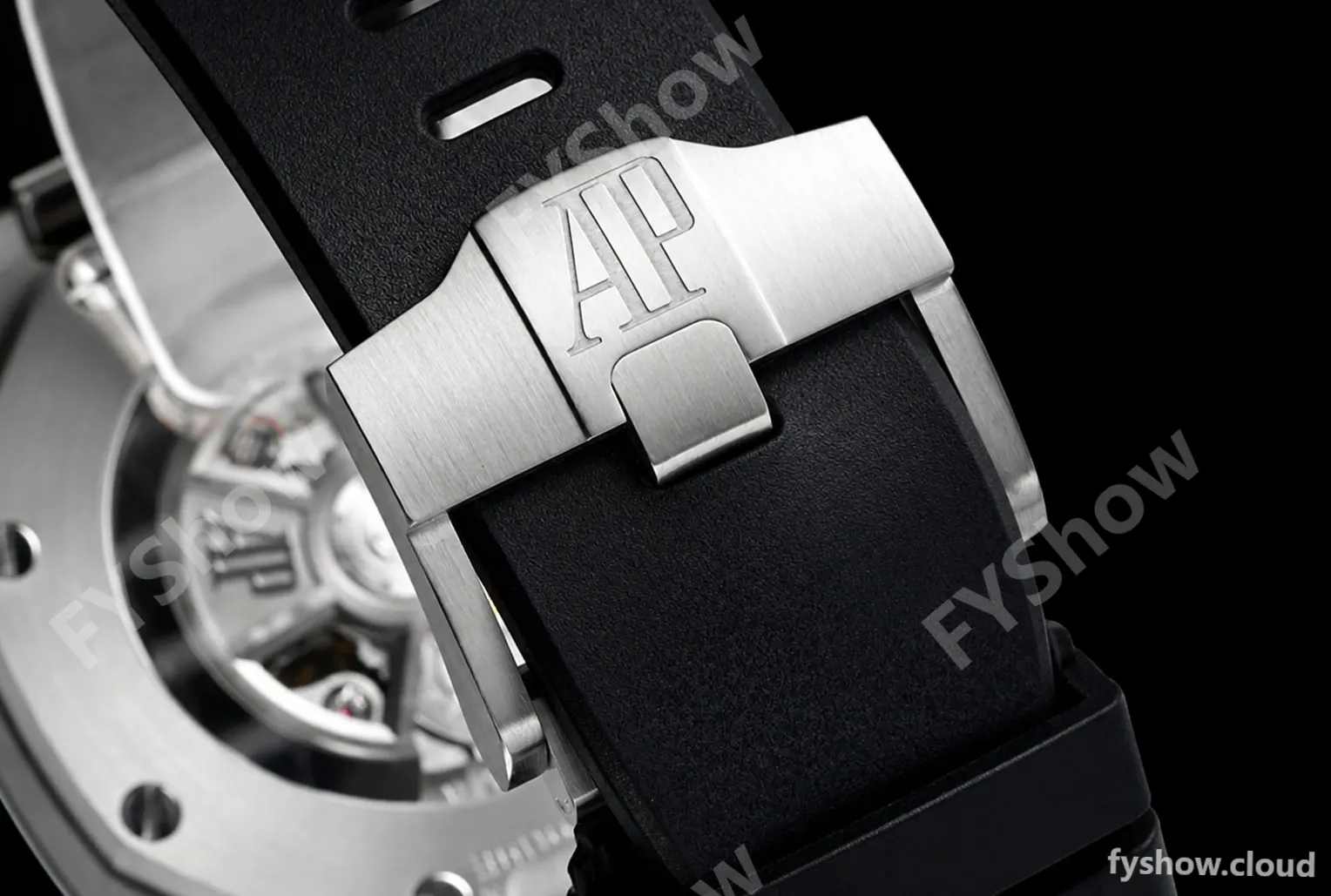 Audemars Piguet - AP ROO Chronograph 26420 SS/RU Black/Black APF 7750 MOD - Image 8