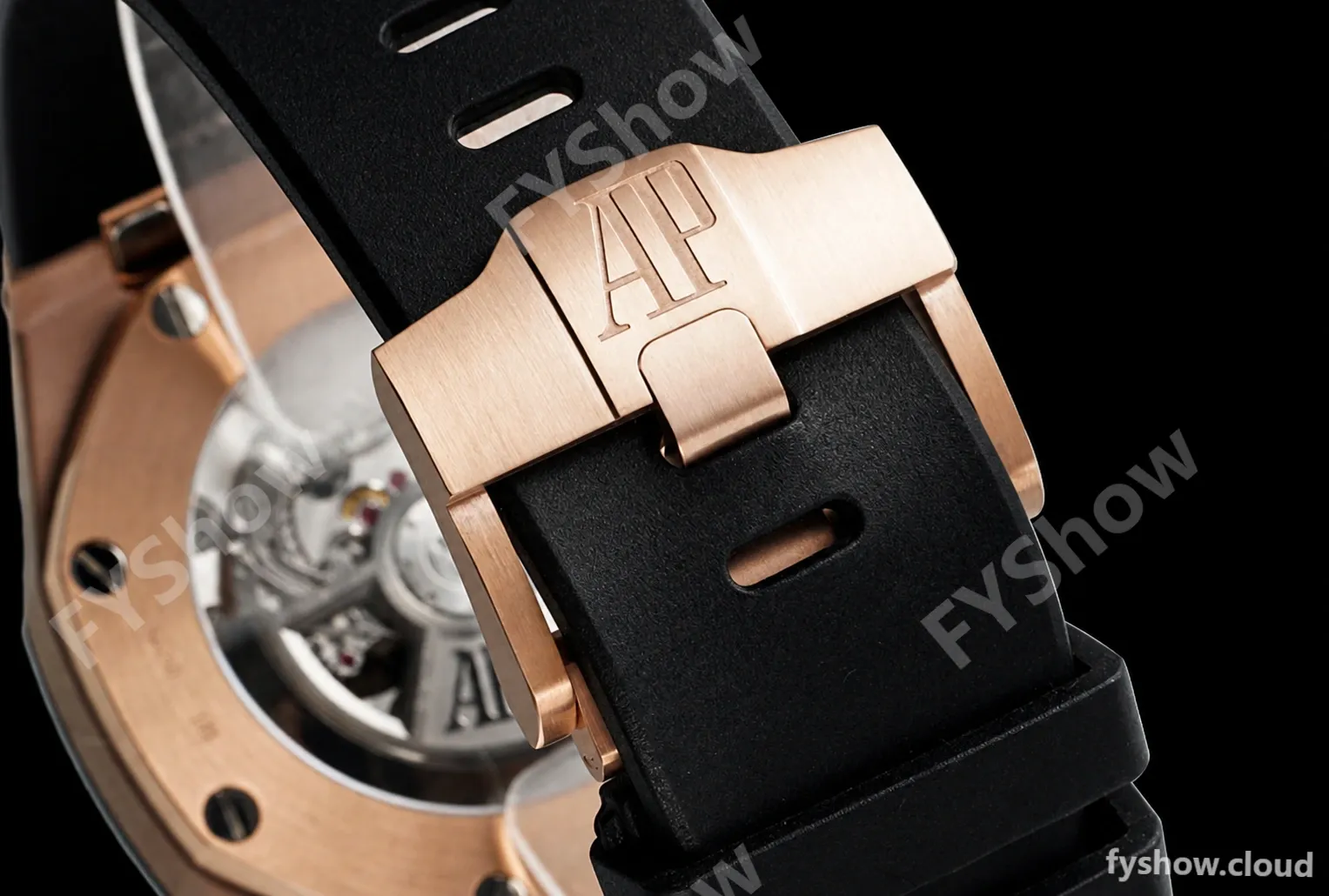 Audemars Piguet - AP ROO Chronograph 26420 RG/RU Black/Black APF 7750 MOD - Image 3