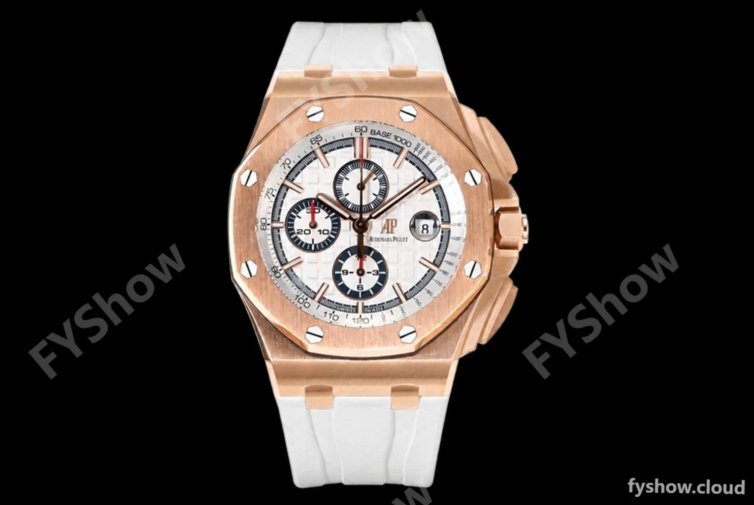 Audemars Piguet - AP ROO Chronograph 44mm RG/RU White JJF A3126 Mod