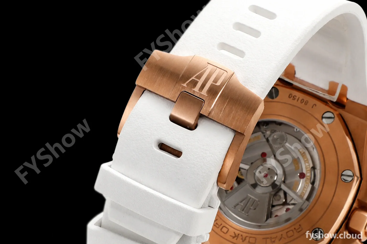 Audemars Piguet - AP ROO Chronograph 44mm RG/RU White JJF A3126 Mod - Image 6