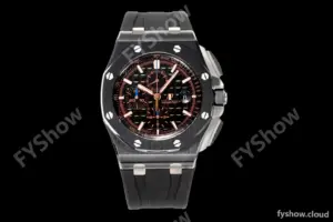 Audemars Piguet - AP ROO Chronograph 44mm CER/CER/RU Blk/Blk JJF A3126 Mod