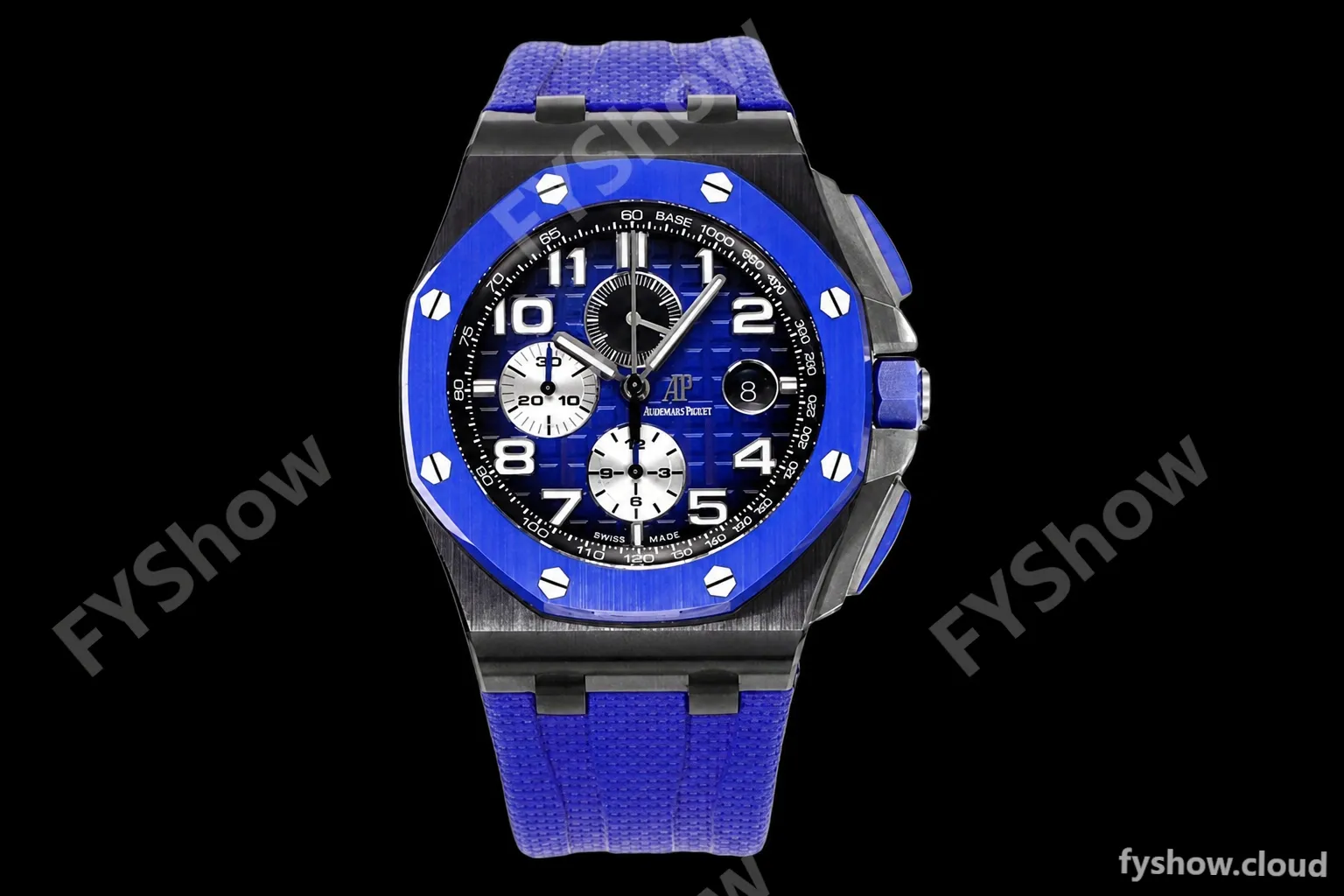 Audemars Piguet - AP ROO Chronograph 44mm CER/CER/RU Blue JJF A3126 Mod