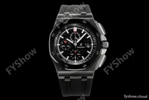 Audemars Piguet - AP ROO Chronograph 44mm CER/CER/RU All Black JJF A3126 Mod