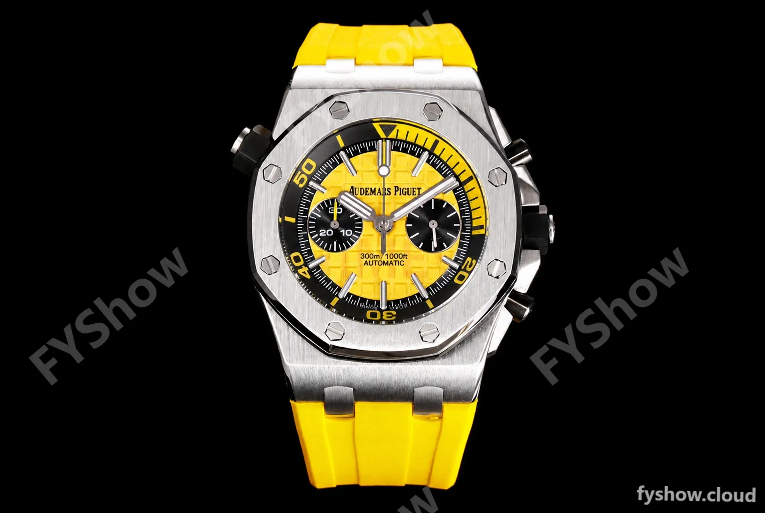 Audemars Piguet - AP ROO Diver Chrono 42mm SS/RU Yellow JJF A3124 Mod