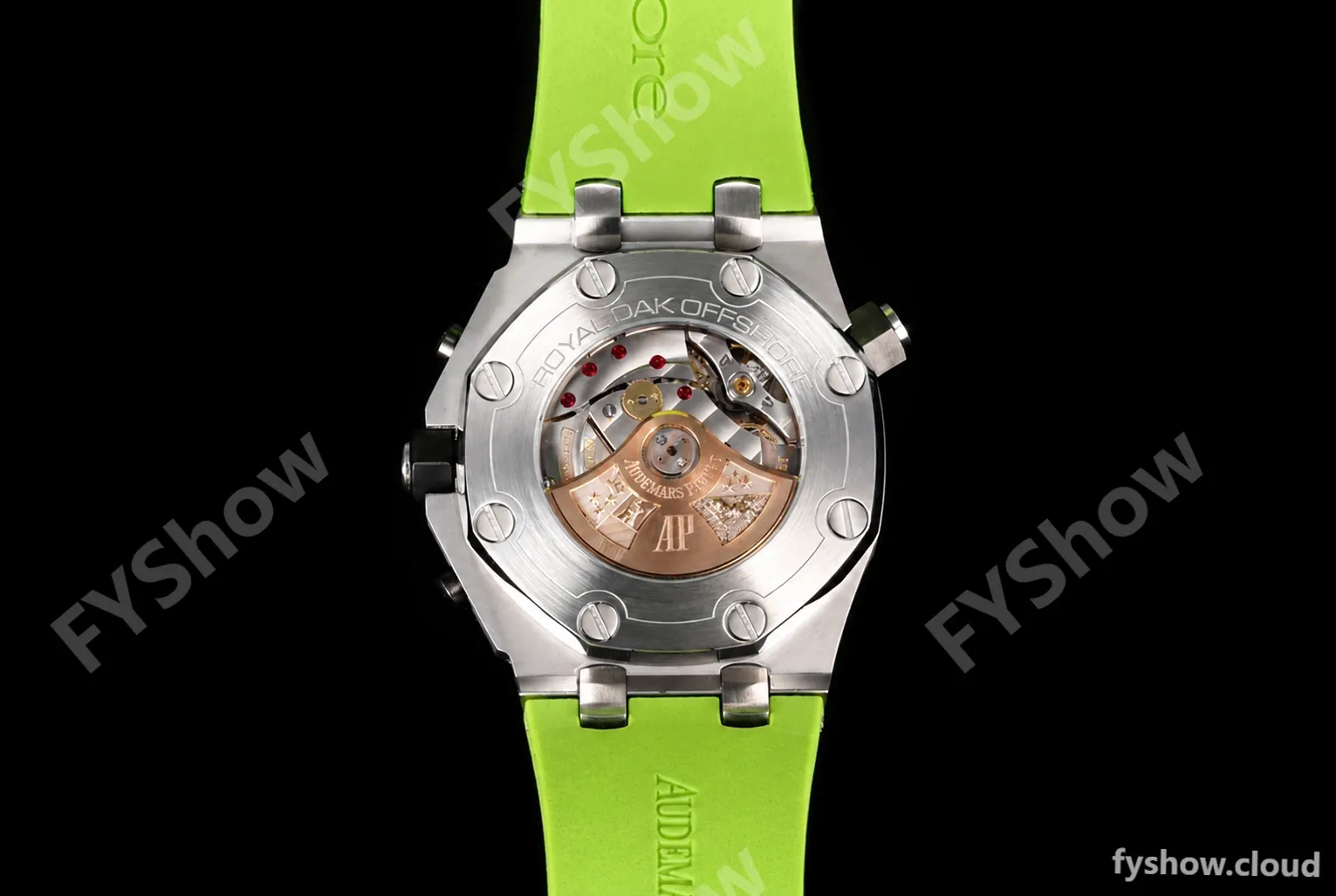 Audemars Piguet - AP ROO Diver Chrono 42mm SS/RU Green JJF A3124 Mod - Image 5