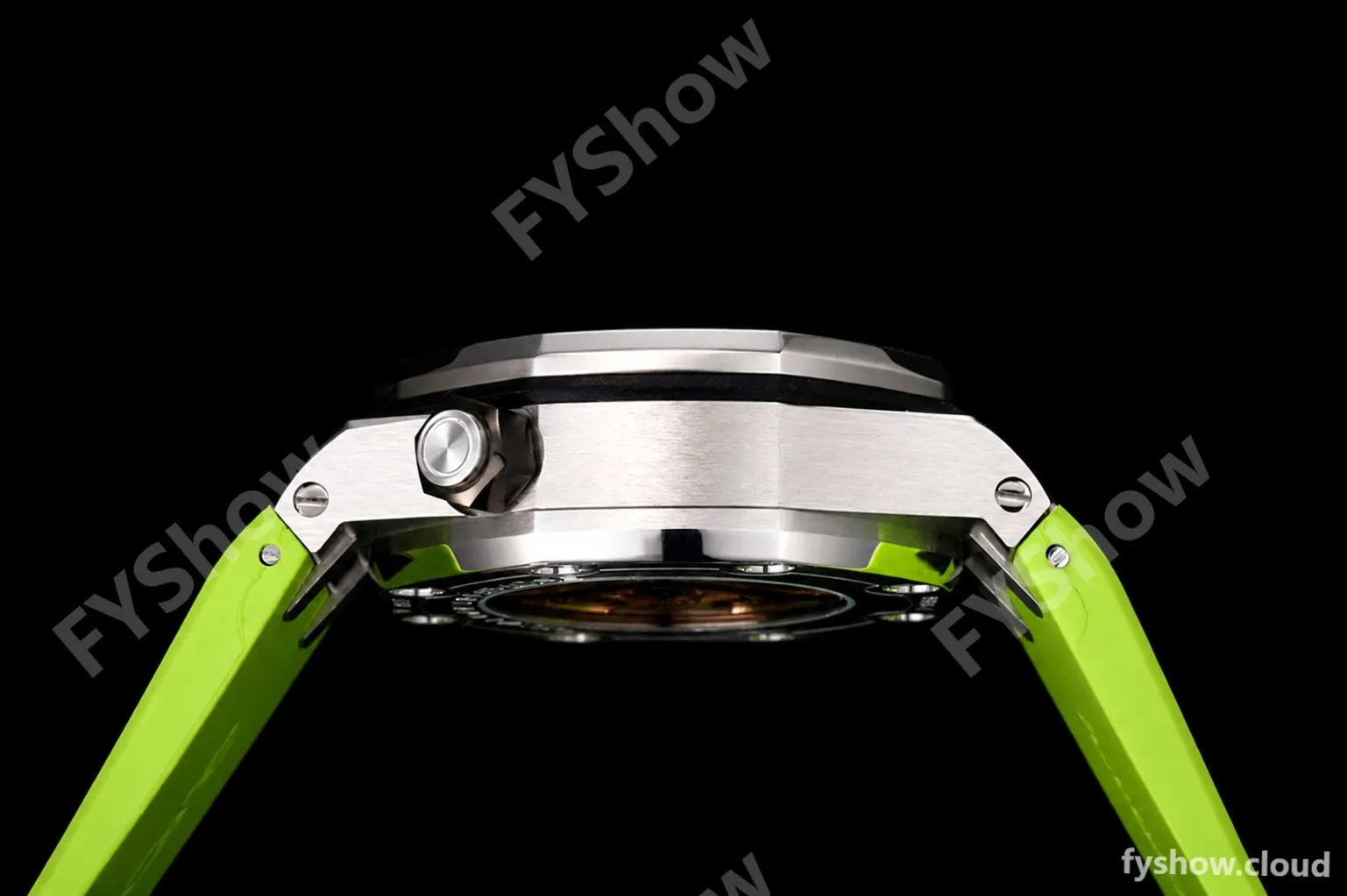 Audemars Piguet - AP ROO Diver Chrono 42mm SS/RU Green JJF A3124 Mod - Image 7