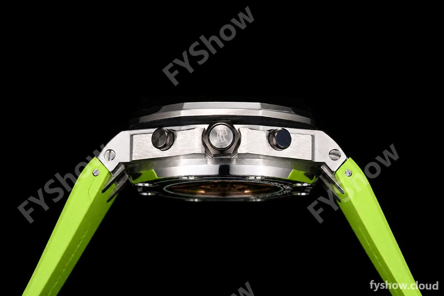 Audemars Piguet - AP ROO Diver Chrono 42mm SS/RU Green JJF A3124 Mod - Image 8