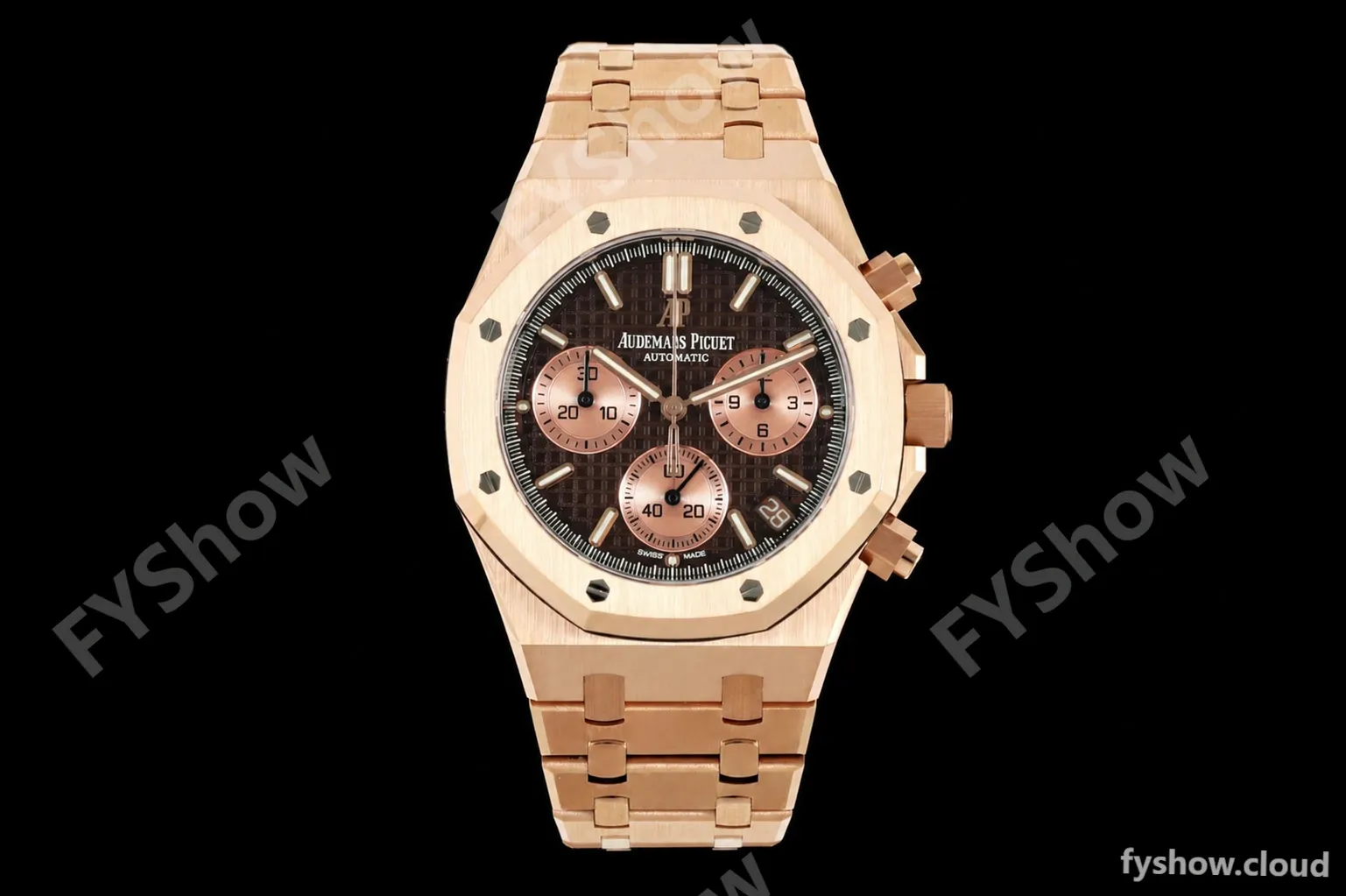 Audemars Piguet - Royal Oak 26331OR Gain Weight 41mm RG/RG Brown SWF Dial DDF DD4401