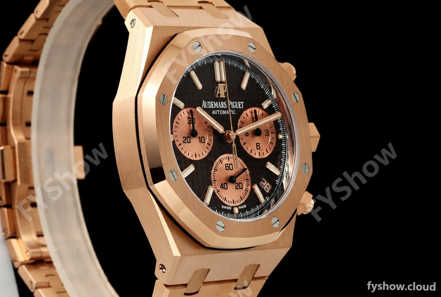 Audemars Piguet - Royal Oak 26331OR Gain Weight 41mm RG/RG Brown SWF Dial DDF DD4401 - Image 2