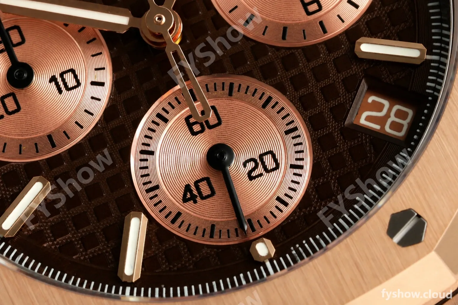 Audemars Piguet - Royal Oak 26331OR Gain Weight 41mm RG/RG Brown SWF Dial DDF DD4401 - Image 24
