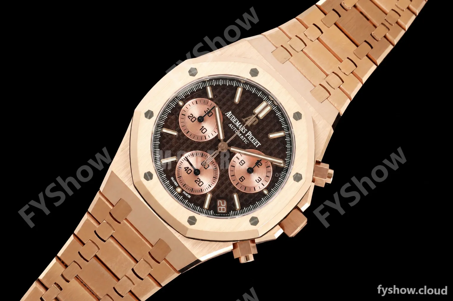 Audemars Piguet - Royal Oak 26331OR Gain Weight 41mm RG/RG Brown SWF Dial DDF DD4401 - Image 26