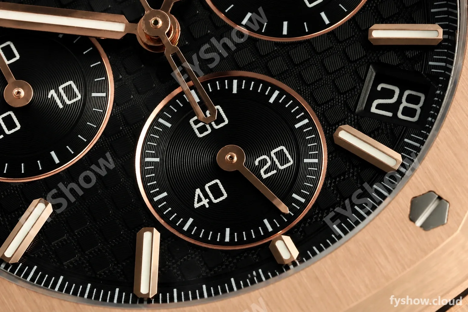 Audemars Piguet - Royal Oak 26240OR Gain Weight 41mm RG/RG Black SWF Dial DDF DD4401 - Image 24
