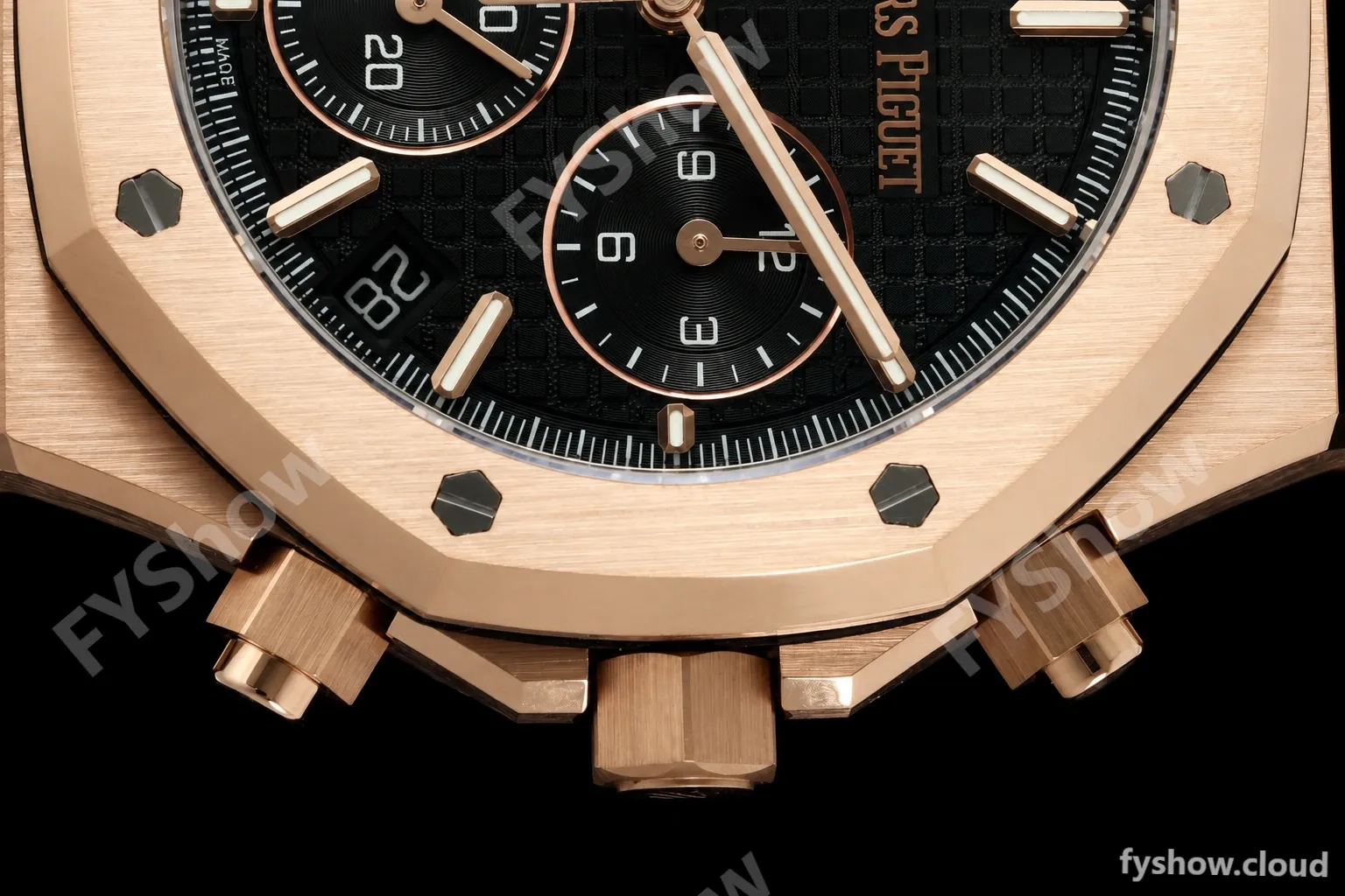 Audemars Piguet - Royal Oak 26240OR Gain Weight 41mm RG/RG Black SWF Dial DDF DD4401 - Image 25